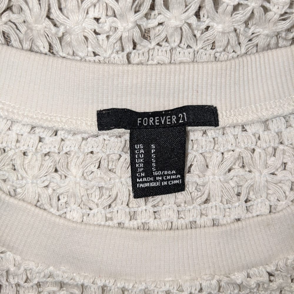 FOREVER21 Open Knit Sweater - Picture 2 of 7